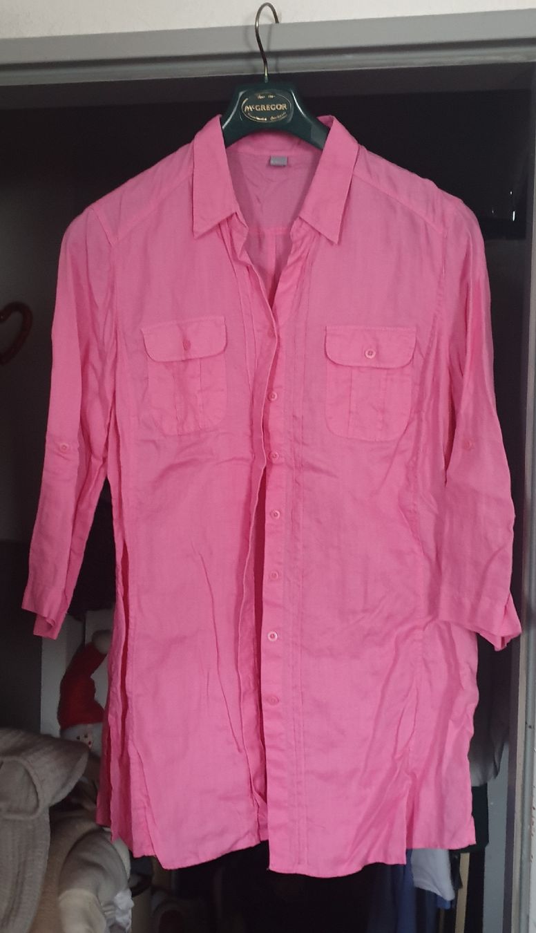 Camicette: ERFO Leinenbluse in Pink Gr. 44 – Nuovo (secondo la descrizione) da Frenkendorf venduto da Moon111