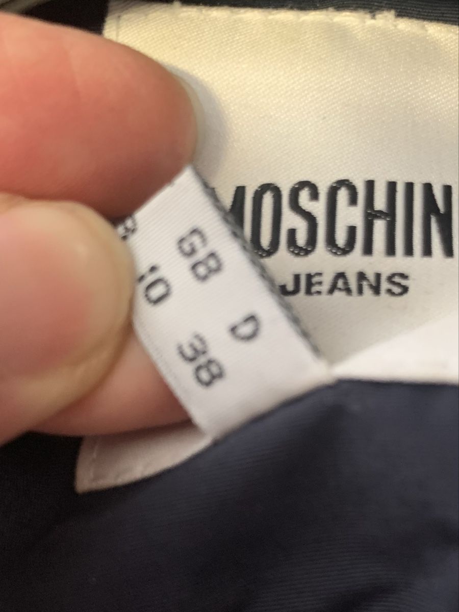 Moschino Giacche: Moschino blaue Jacke S 34/36 – Usato da Unterseen venduto da jpowers1971 5
