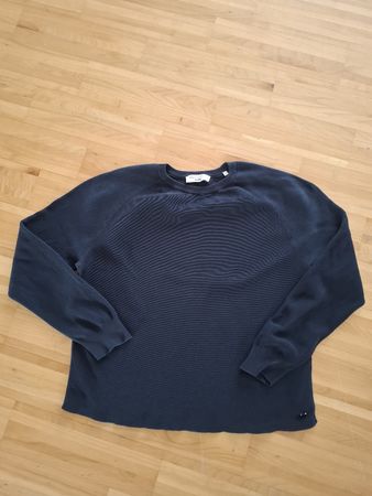 Dunkelblauer Baumwoll-Pullover MARC O'POLO, Gr. M