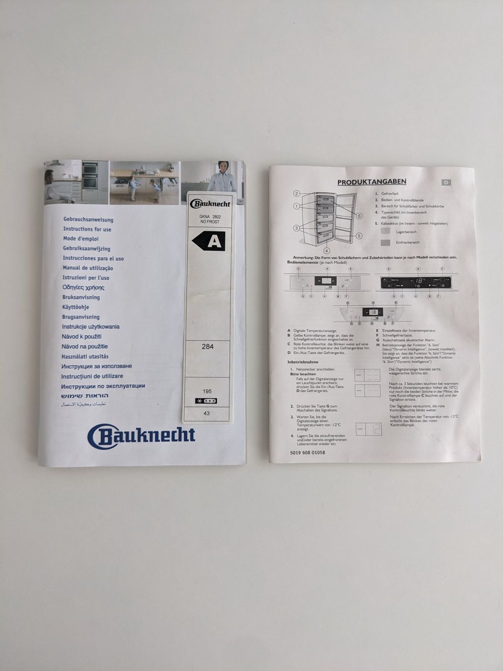 Bauknecht Gefrierschrank: Gefrierschrank Bauknecht NO FROST – Gebraucht aus Horn von  9