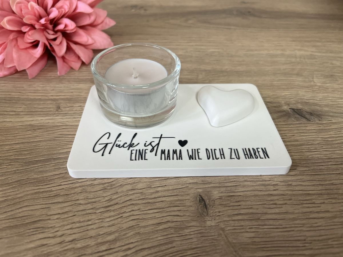 Tutte le decorazioni: Muttertagsgeschenk, Teelicht, Geschenk Mama – Nuovo (secondo la descrizione) da Frick venduto da van_2dhd 2