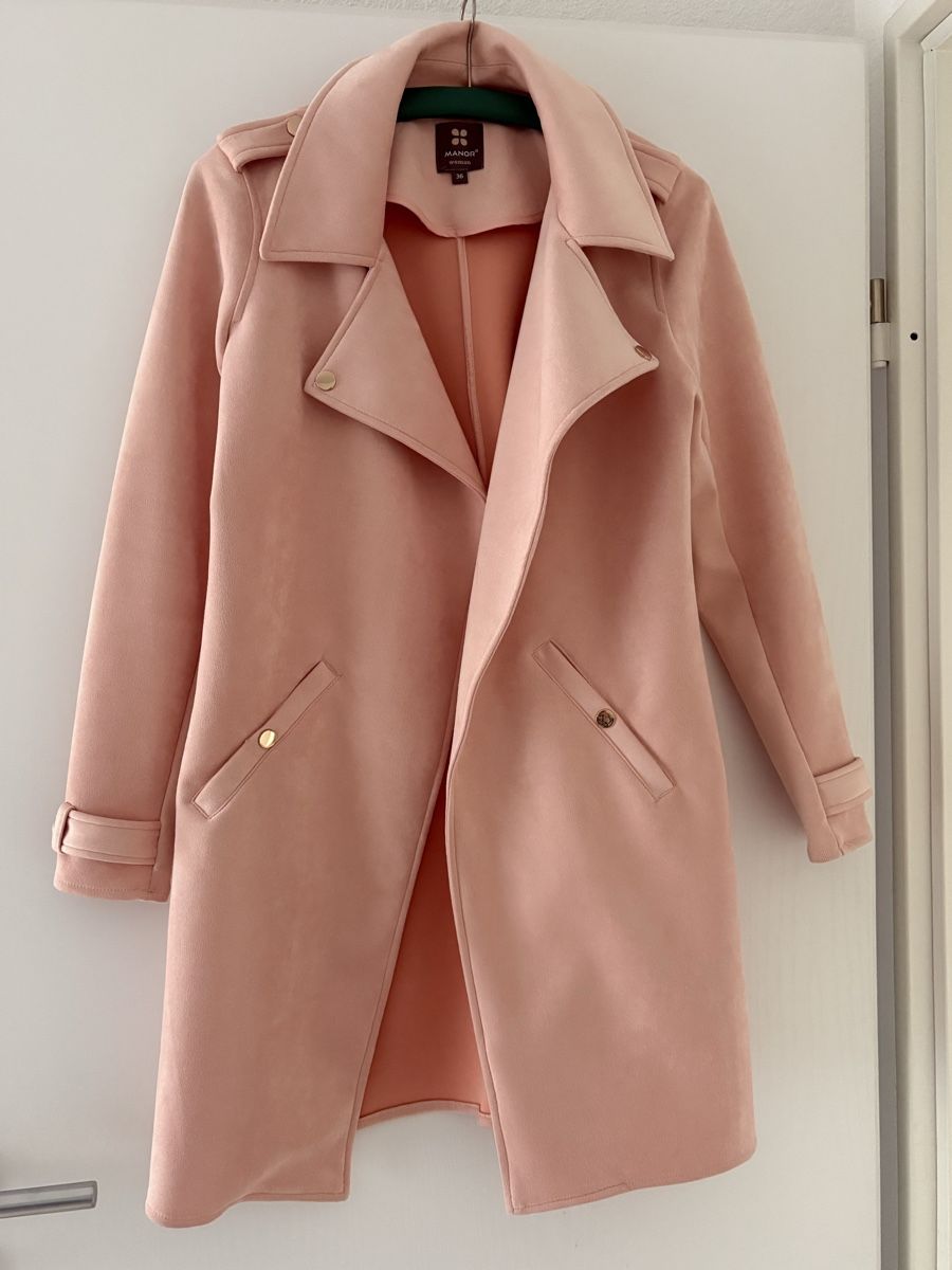 Schicker Rosé Mantel 36 Frühling (Gebraucht) in Bremgarten AG