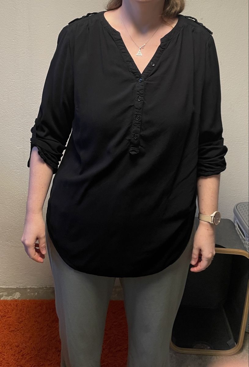 : Schwarze Bluse bpc Collection Grösse 46  – Gebraucht aus Dottikon von JP_13 1
