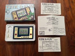 Vintage LCD Game, Time and Fun, „Monkey“ von 1981