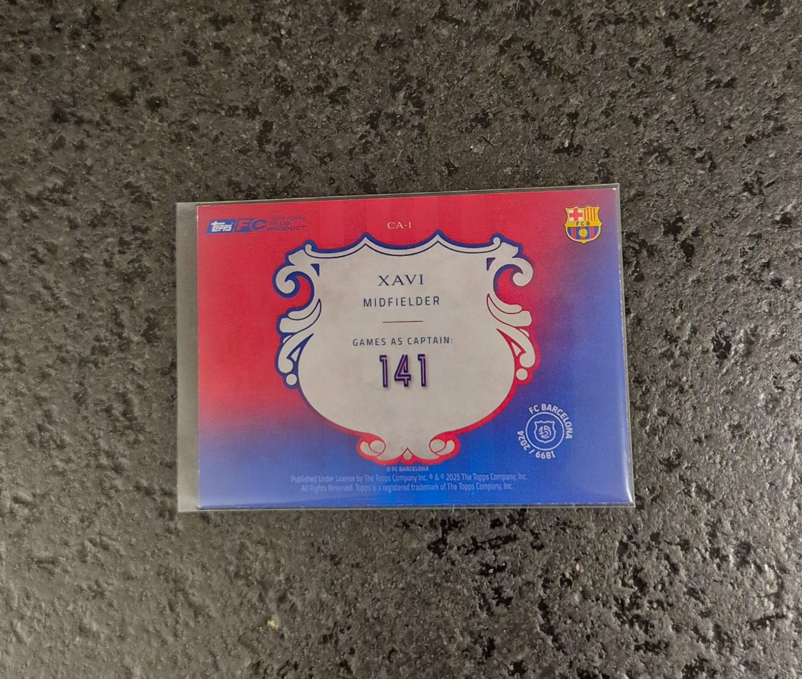 Topps Carte collezionabili: Xavi - Barcelona - Topps – Nuovo (secondo la descrizione) da Burg AG venduto da Danoe 1