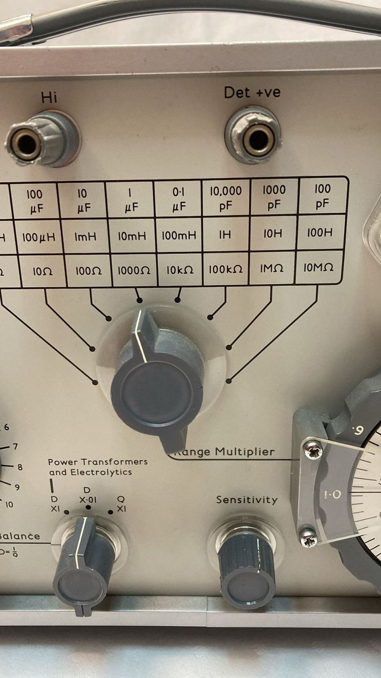 Misurare: Marconi Instruments Universal Bridge TF 2700 – Usato da Dietikon venduto da Rima57 2