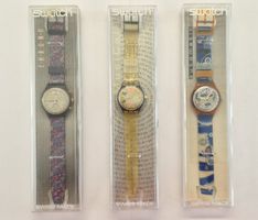 3 Swatch Uhren (Chrono, Automatic, MusiCall)