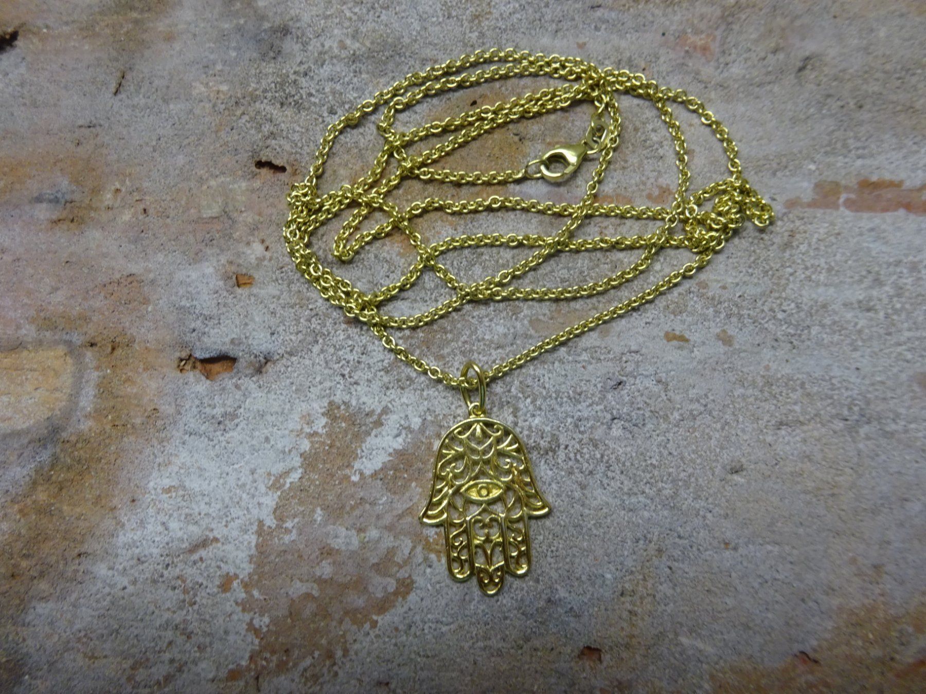 Catenine: Hand von Fatima Kette – Usato da Esslingen venduto da FetteSchnecke 8