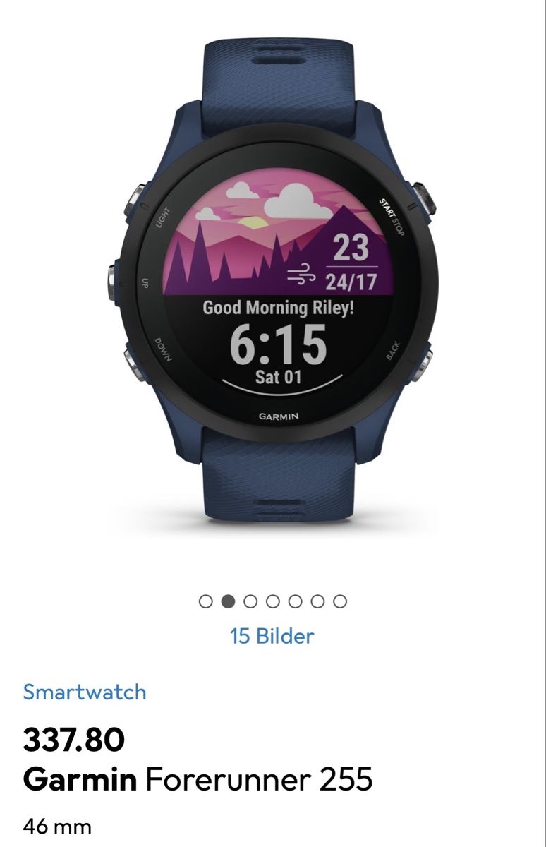 Garmin Smartwatch: Garmin Forerunner 255 - Top Zustand! – Usato da Niederbipp venduto da Wilma_ruhe 4