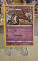 Pokémon Promo Karte SM 73 Salazzle  STAFF Aufdruck Eng.2017