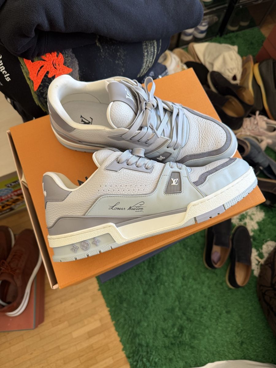 Louis Vuitton Herrenschuhe: Louis Vuitton Trainer Grey – Neu (gemäss Beschreibung) aus Genève von SG_73