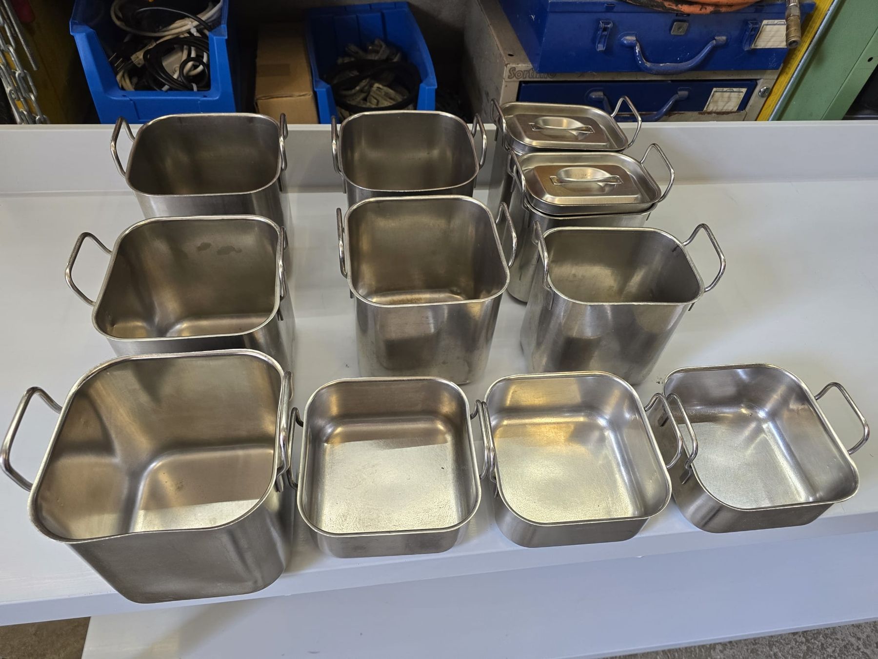 Cucine complete: Edelstahl Behälter Gastro #532 – Usato da Wuppenau venduto da Gastro-Wuppenau 1