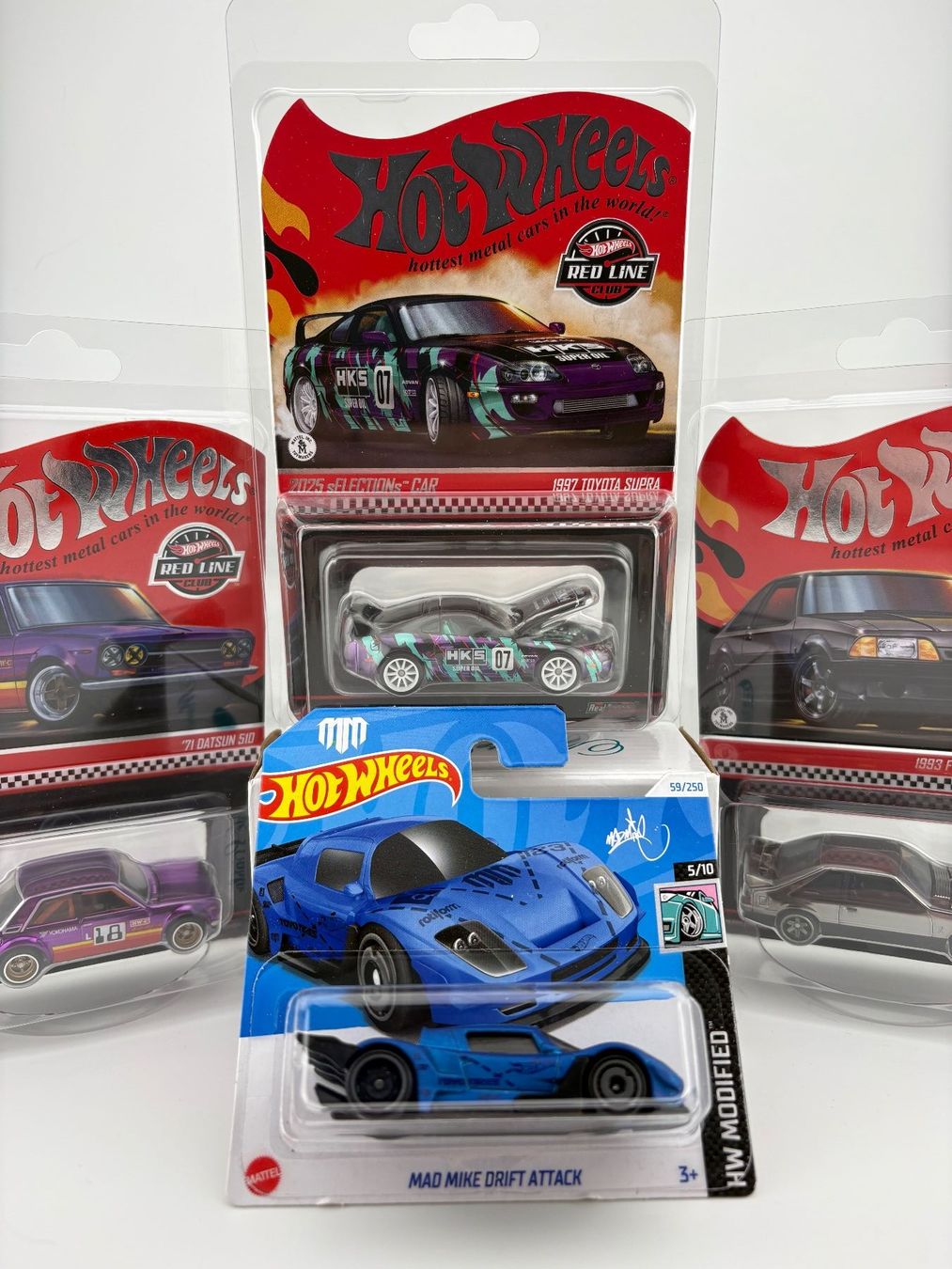 Hot Wheels Modellini d'auto: Hot Wheels Mad Mike Drift Attack - 2024 - 59/250 – Nuovo e nell'imballaggio originale da Flawil venduto da HeisseReifen