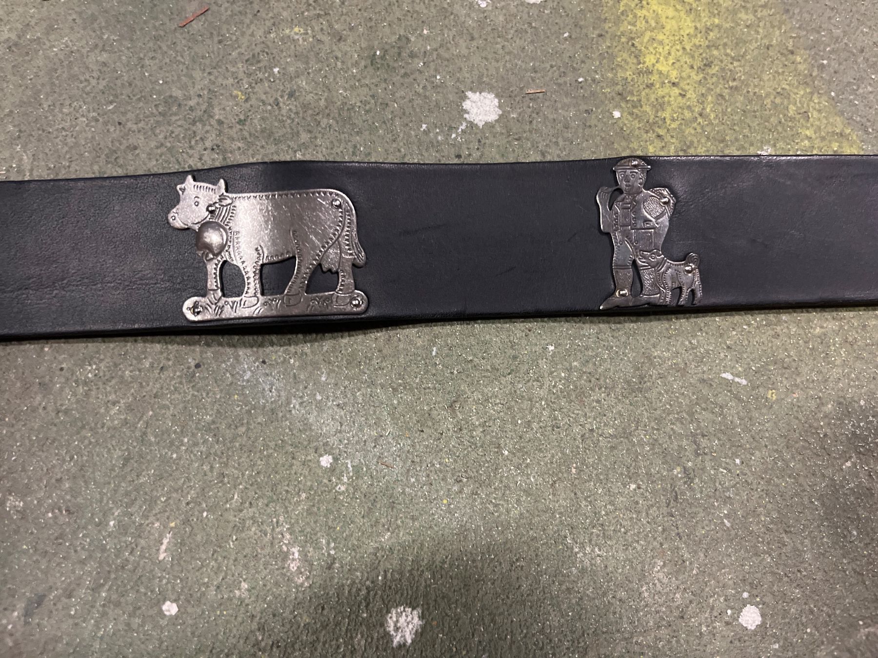 Gürtel: Chüeligurt Kuhgurt Leder 90cm – Neu und originalverpackt aus Bern von fotolog111 3
