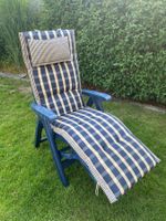 Garten Liegestuhl, mit Auflage