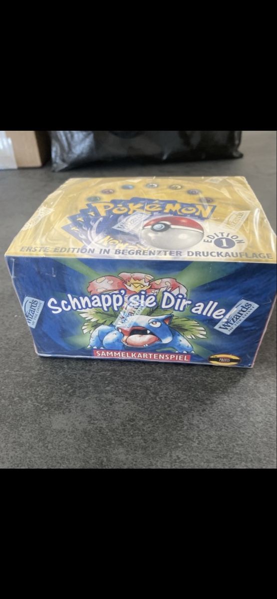 Cartoline: Pokemon Base Set Booster Box sealed - 1. Edition! – Nuovo e nell'imballaggio originale da Jegenstorf venduto da amor87 4