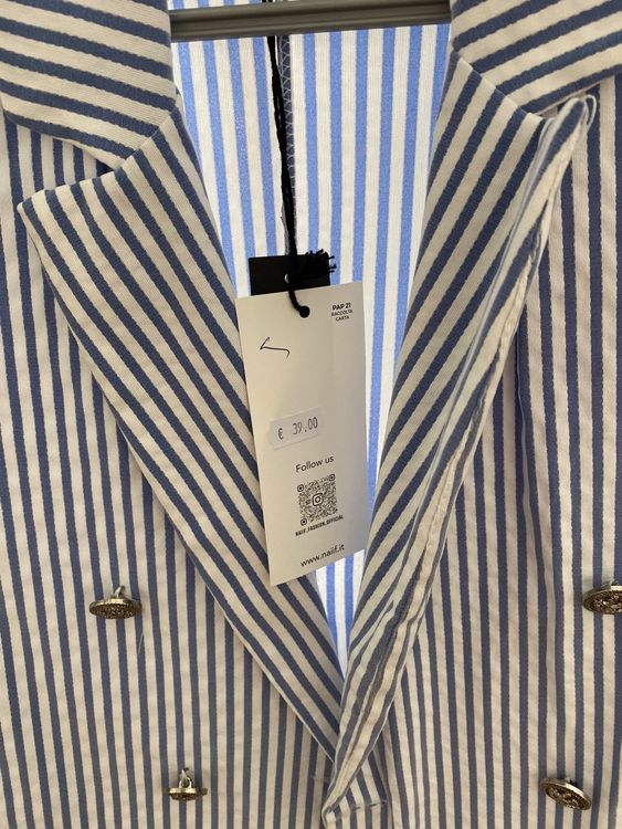 Fleischerhemd blau weiß gestreift >>bei ® Berufsbekleidung