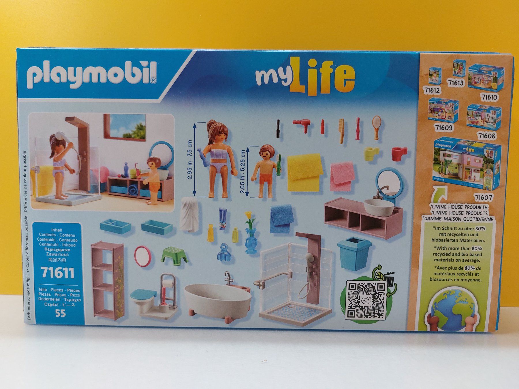 Playmobil Spielzeuge: PLAYMOBIL 71611 Badezimmer NEU – Neu und originalverpackt aus St.Gallen von TinasBauundSpiel 1