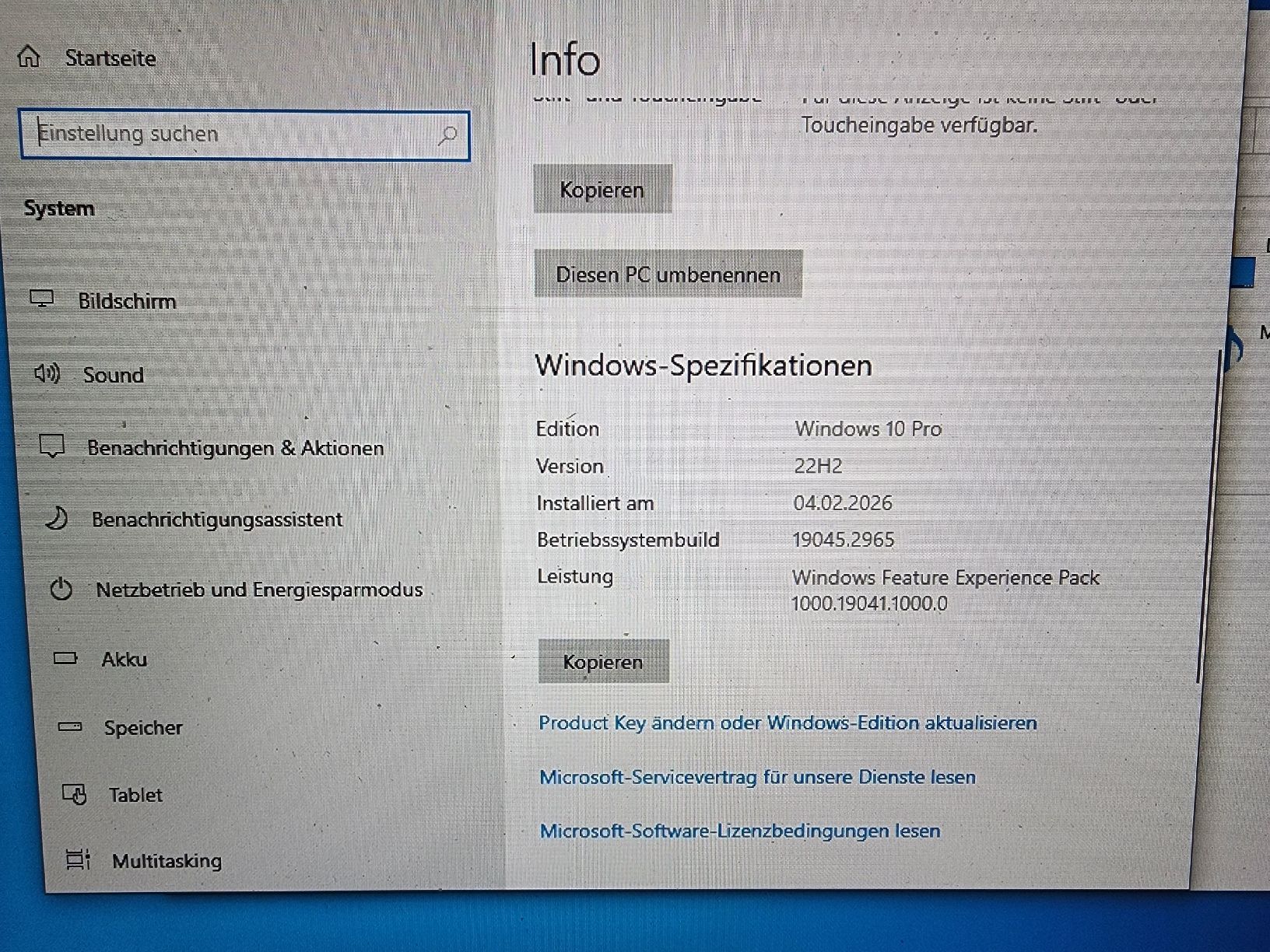 Samsung Dischi rigidi: Samsung SSD 256 Gb  mit Windows 10 Pro – Usato da Domat Ems venduto da Ot5110 8
