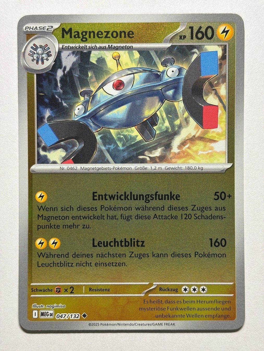 Pokémon Carte collezionabili: Magnezone (MEG 47) - Reverse Holo - DE – Usato da Allschwil venduto da bul_5pmr