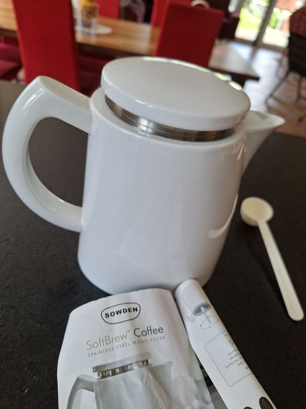 Kaffeemaschinen & Espressomaschinen: Sowden SoftBrew Coffee Kanne weiss Keramik – Neu (gemäss Beschreibung) aus Meinisberg von MartinaM1972 6