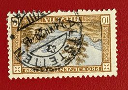 PRO JUVENTUTE 50 VOLLSTEMPEL ZÜRICH ALTSTETTEN 1929
