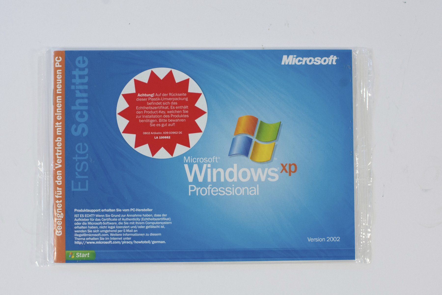 Windows XP Professional Version 2002 (Gebraucht) in St. Gallen für CHF ...