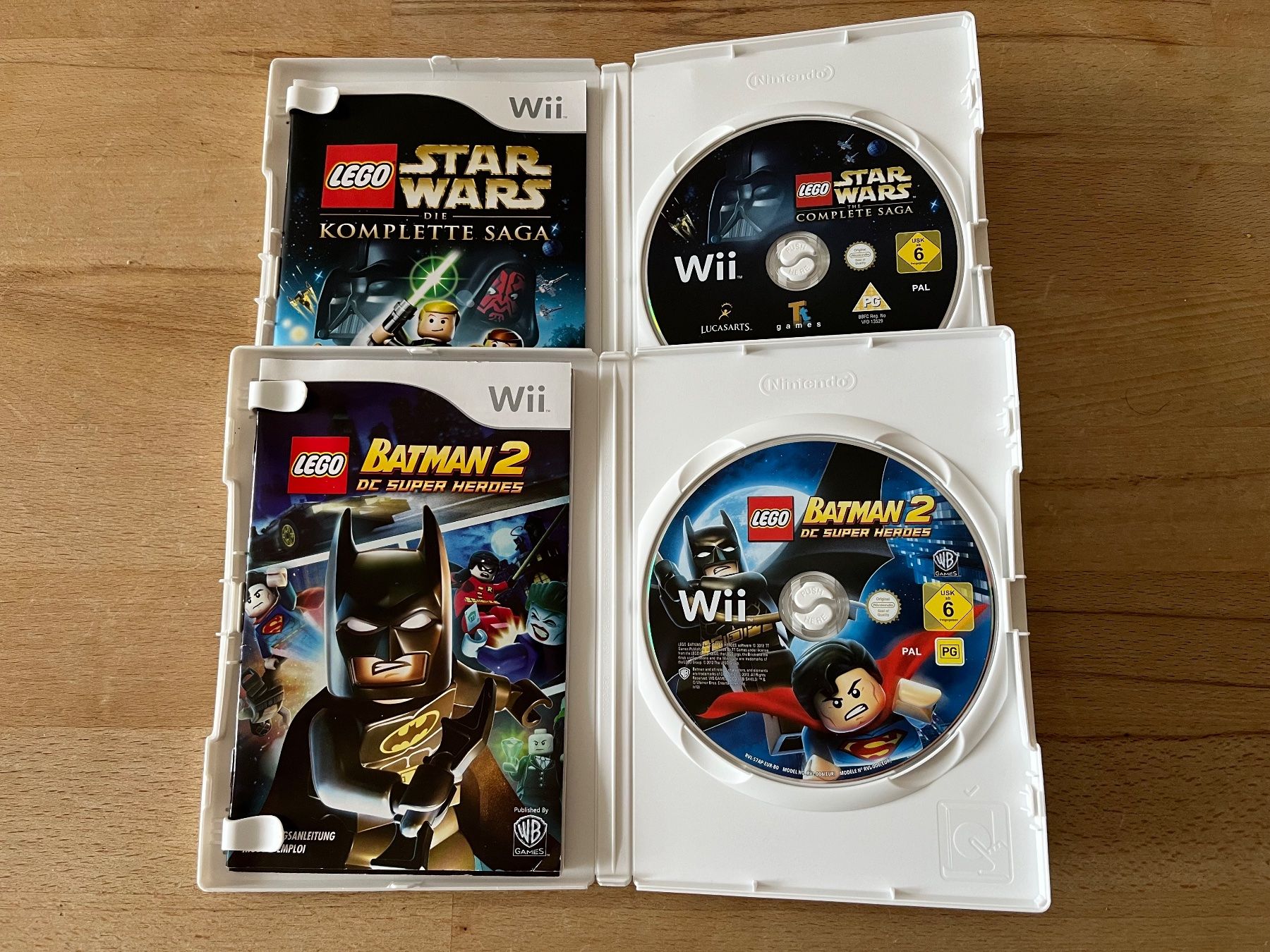 Nintendo Giochi: LEGO Star Wars & LEGO Batman 2, Wii Bundle – Usato da Thalwil venduto da ranx 1
