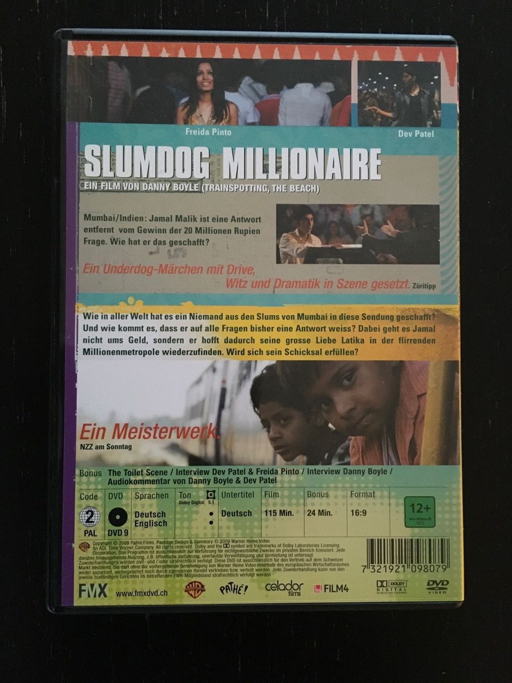 Alle DVDs: DVD Slumdog Millionaire – Gebraucht aus Regensdorf von scheissspiel 1