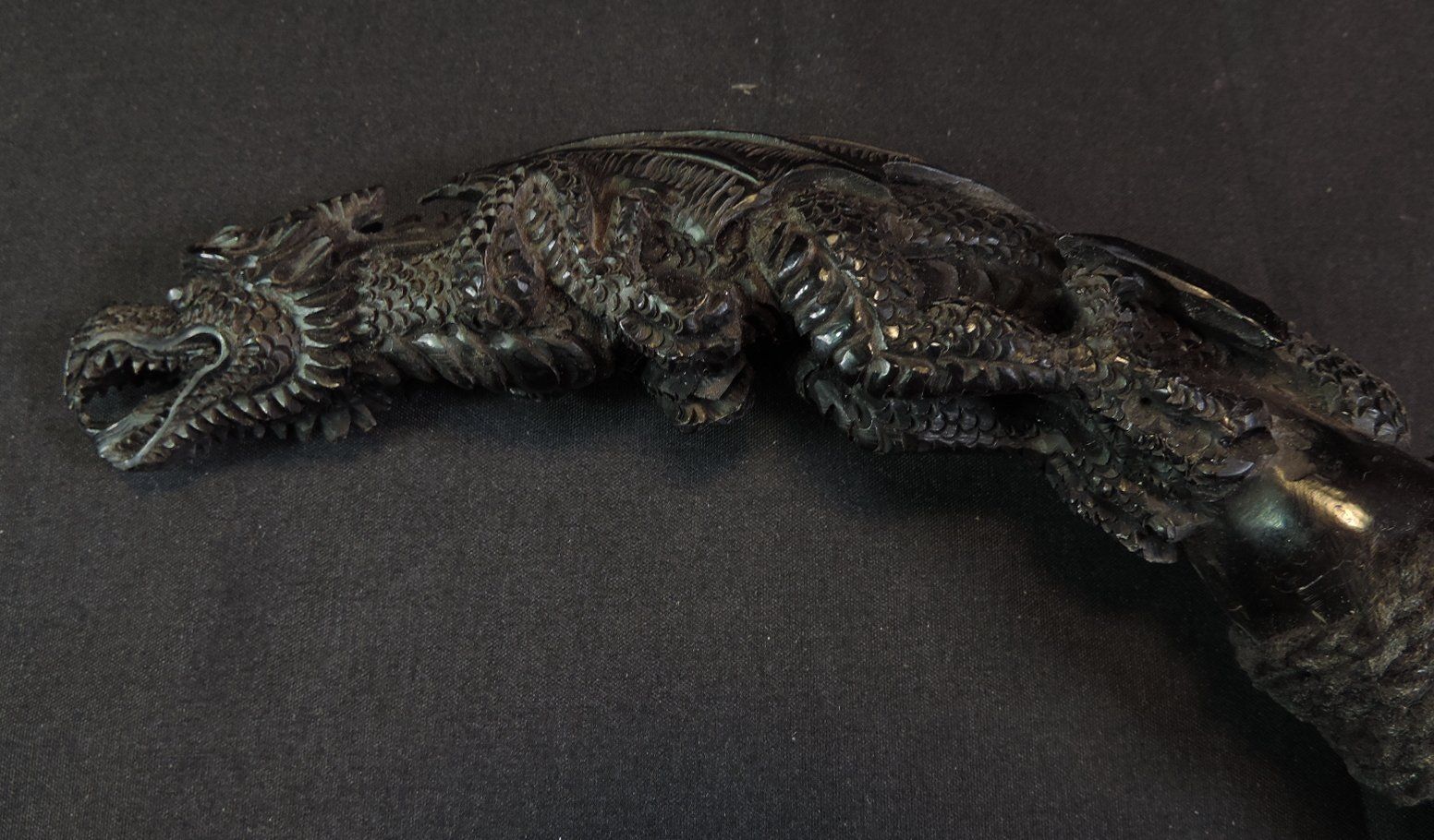 Figuren: Drachengriff mit Labradorit, Einzelstück – Gebraucht aus Duggingen von roterbambus 4