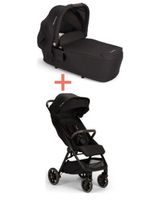 Nuna TRVL LX Travel Set – 3-teiliges Bundle mit Wanne (NEU)