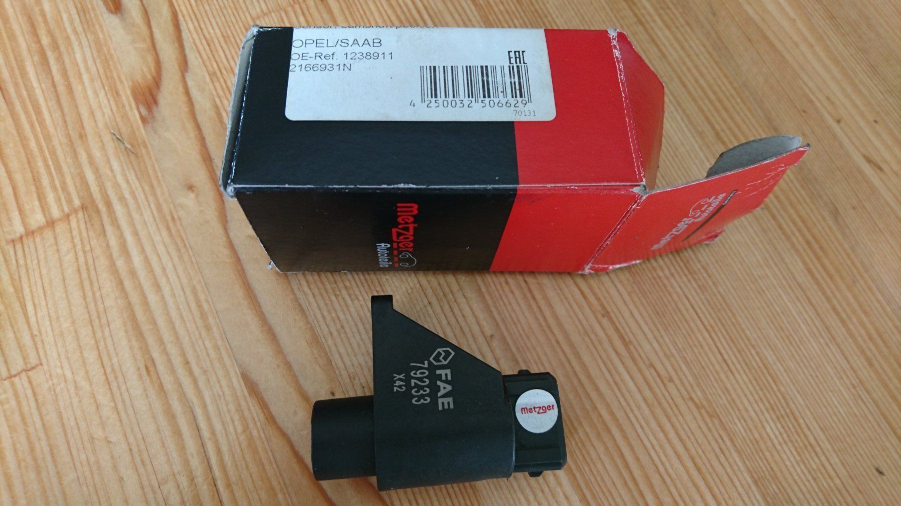 Opel Tutti pezzi di ricambio auto: Opel  Omega / Saab  95  Nockenwellensensor – Nuovo e nell'imballaggio originale da Münchwilen TG venduto da Gandalf126