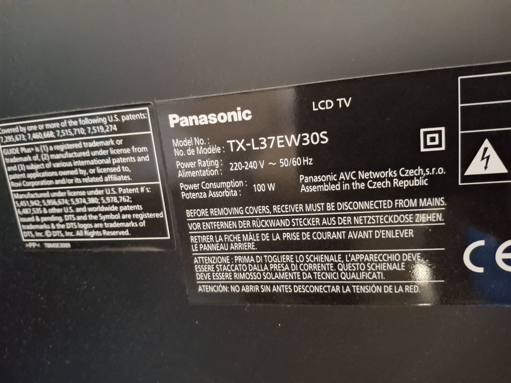 Panasonic Fernseher: Fernseher – Gebraucht aus St. Gallen von isa_h9nb 2