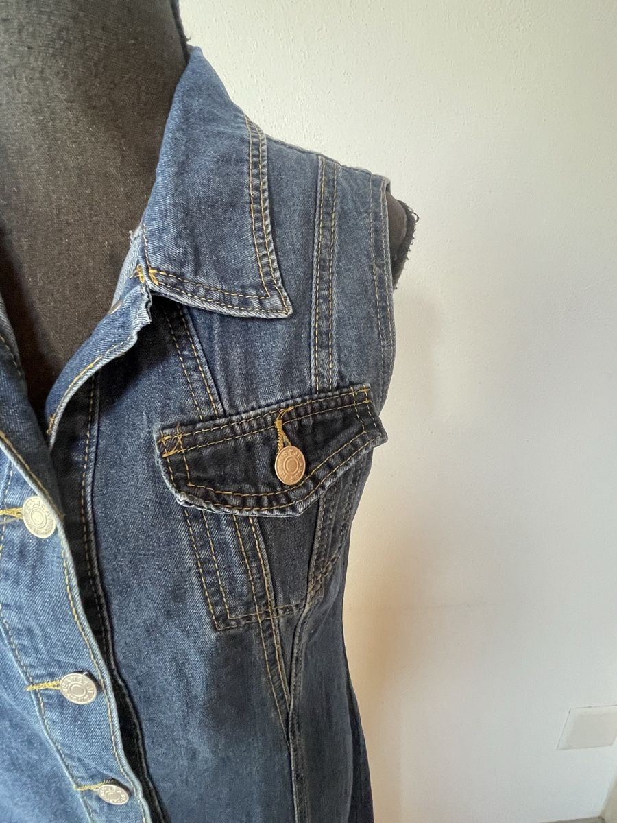 Vestiti: Maxikleid, Maxiweste aus Denim – Nuovo (secondo la descrizione) da Sigriswil venduto da ck56 4