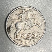 Spanien: Seltene 5 Centimos Münze von 1941 zu verkaufen!