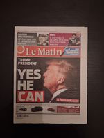 Journal le Matin Trump Président
