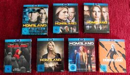 Homeland auf Bluray, komplette Serie mit allen 7 Staffeln