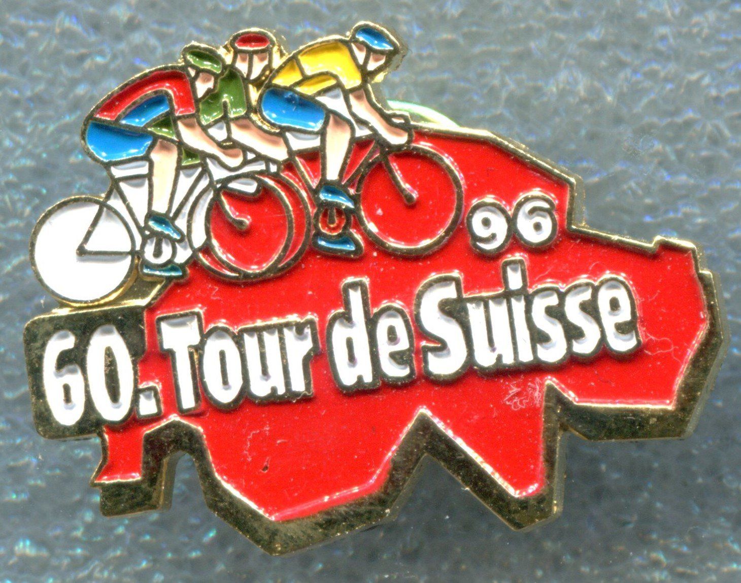 Plaketten & Abzeichen: 60. Tour de Suisse  '96   – Gebraucht aus Winterthur von Sammleroase