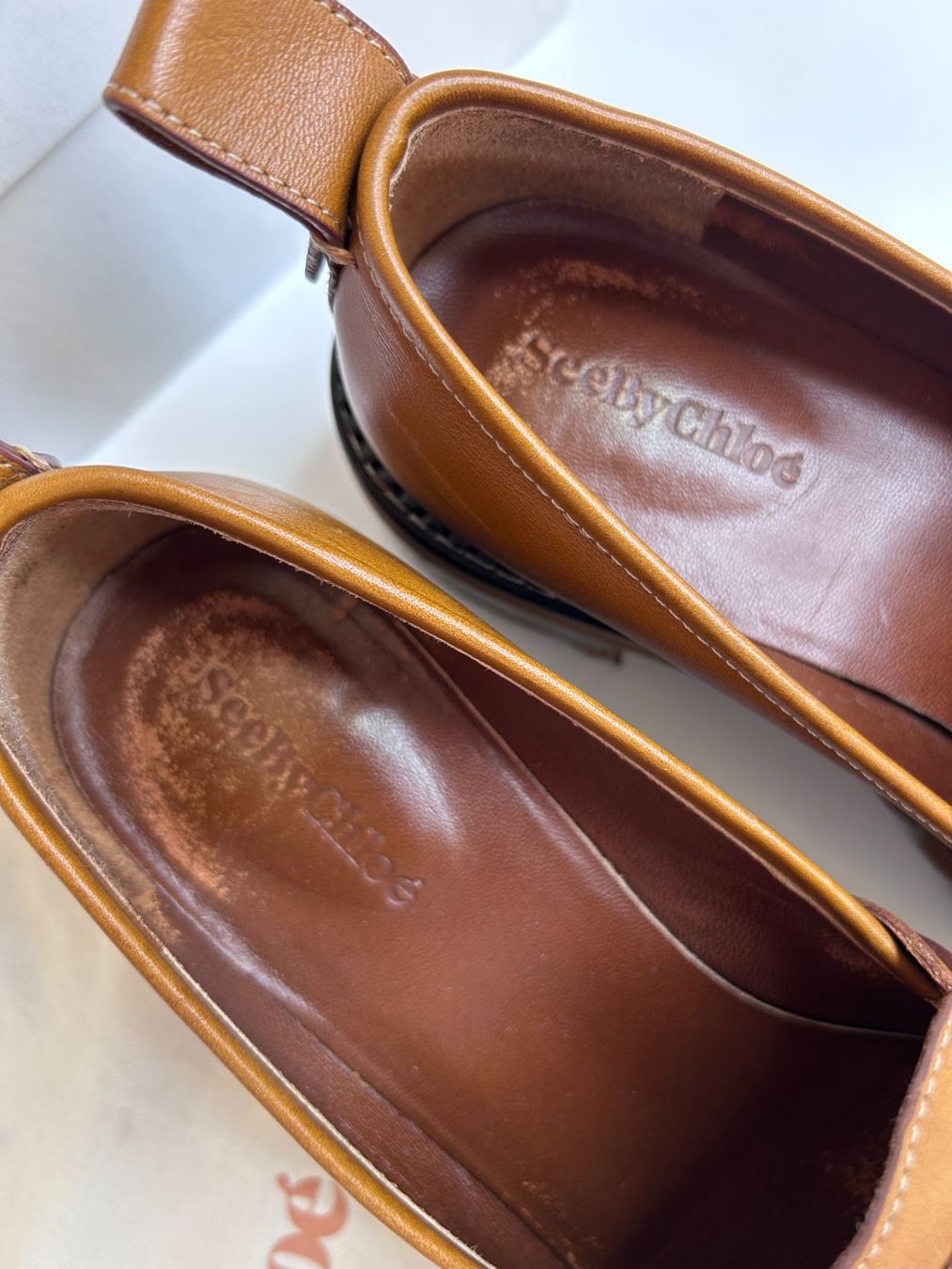 Chloé Scarpe da donna: See by Chloé Leather Loafers – Usato da St. Gallen venduto da look-twice 5