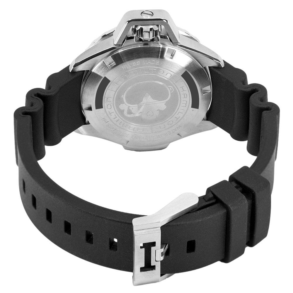 Hamilton Uhren: Hamilton H77455360 Khaki Navy Frogman Auto – Neu und originalverpackt aus Schindellegi von harveystore 4