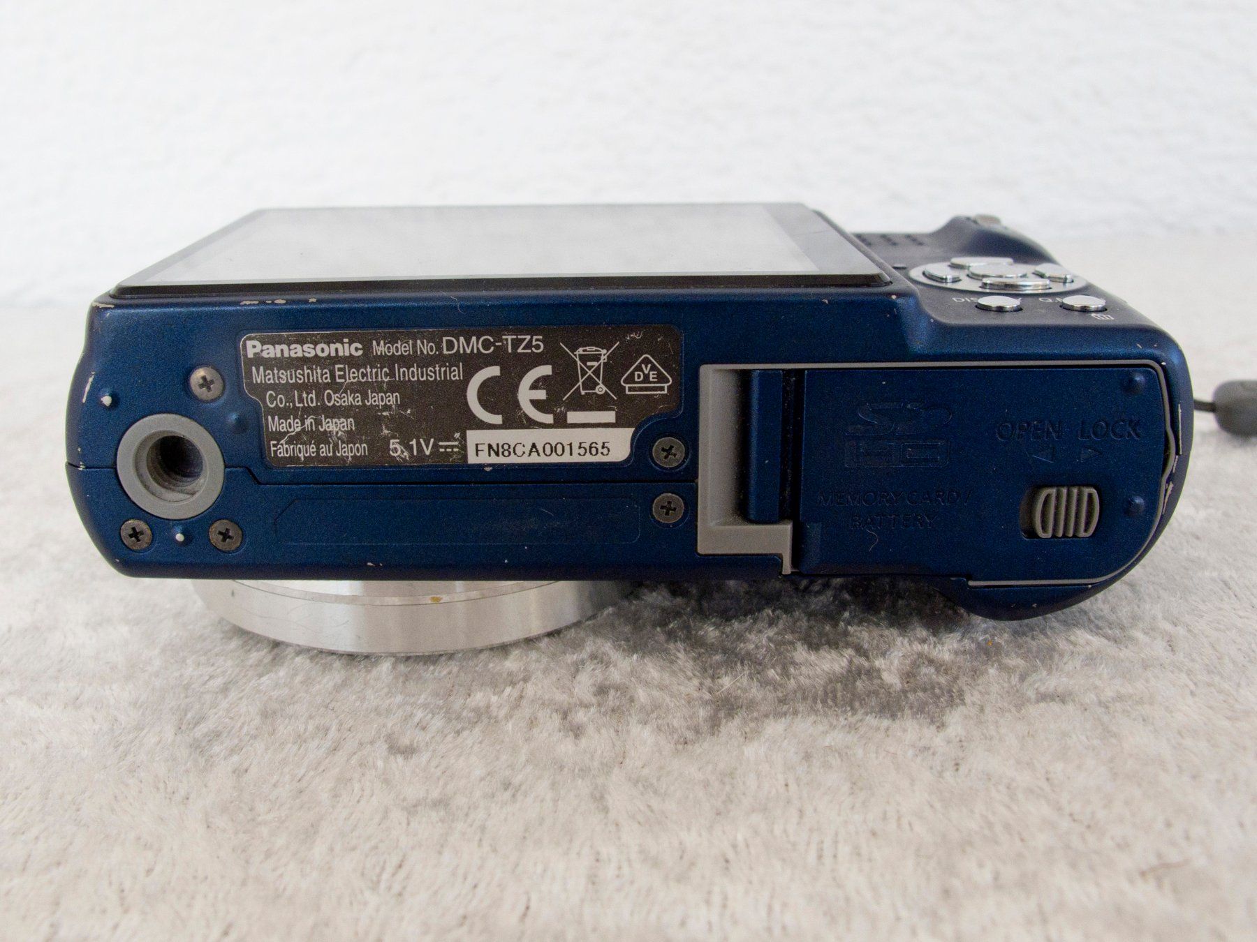 Panasonic Fotocamera: PANASONIC LUMIX TZ5 Digitalkamera – Usato da Blauen venduto da wosonst 4