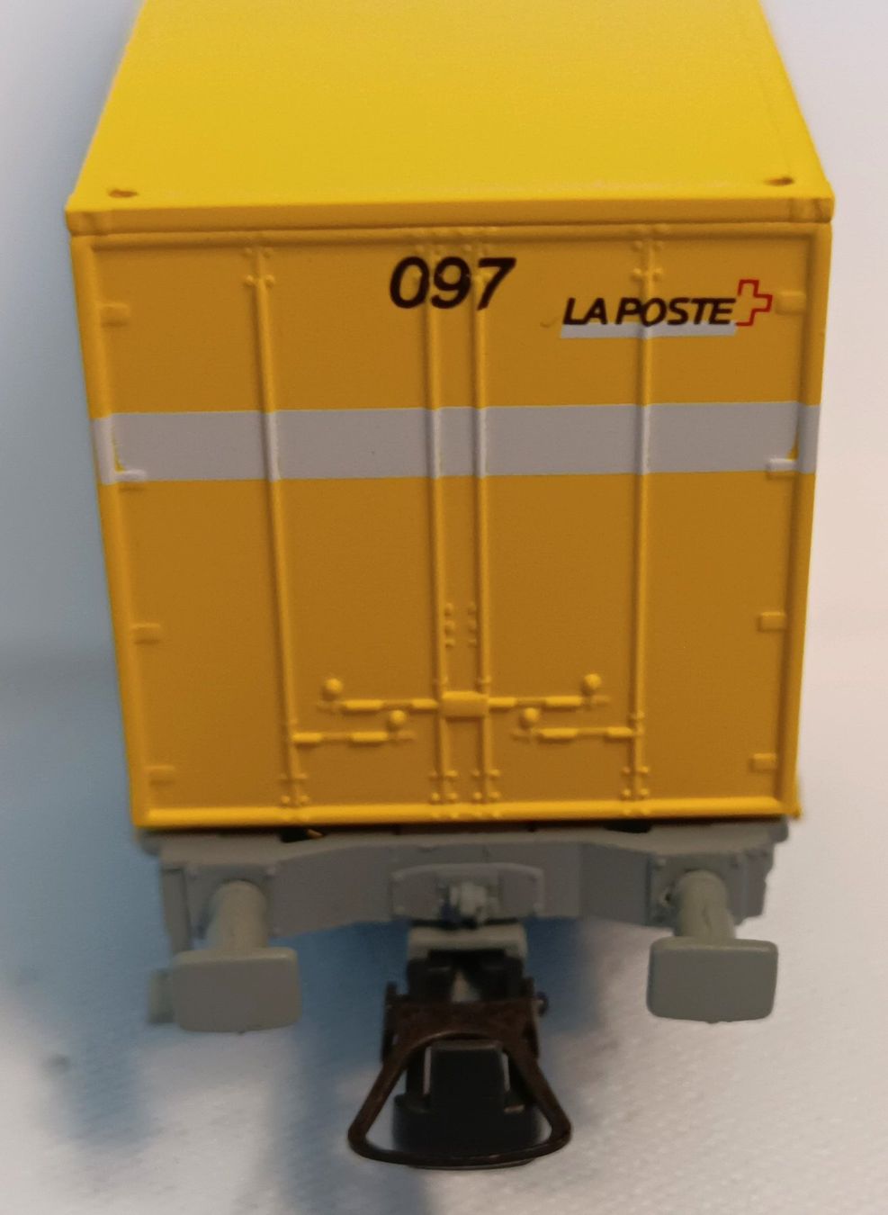 Piko Modelleisenbahnen: SBB PTT Post  Wagen Container 014+097 / H0 "Neu+OVP / Neuf" – Neu und originalverpackt aus Dietikon von 2025-moba 4