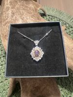 Elegante Kette 925 mit funkelndem Anhänger 