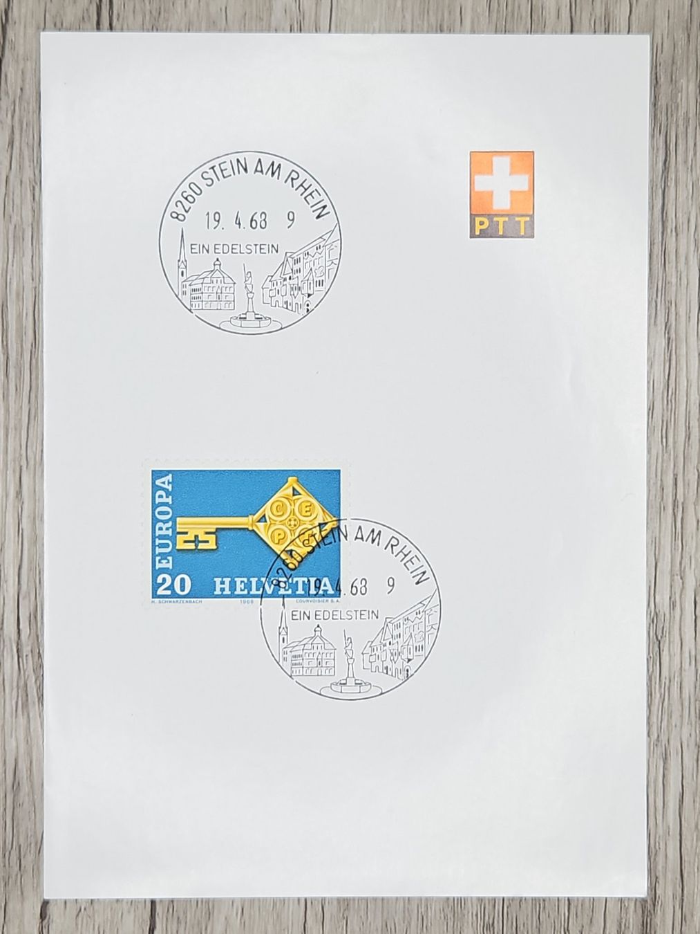 Tutti i francobolli: CL21 PTT Suisse 1968 – Usato da Cousset venduto da Patrick_Collections