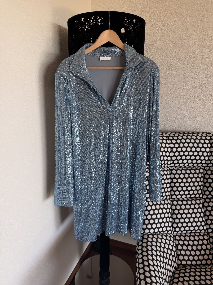 Vestiti: 2NDDAY sequin dress blue size S  – Usato da Zürich venduto da Vikkinikki