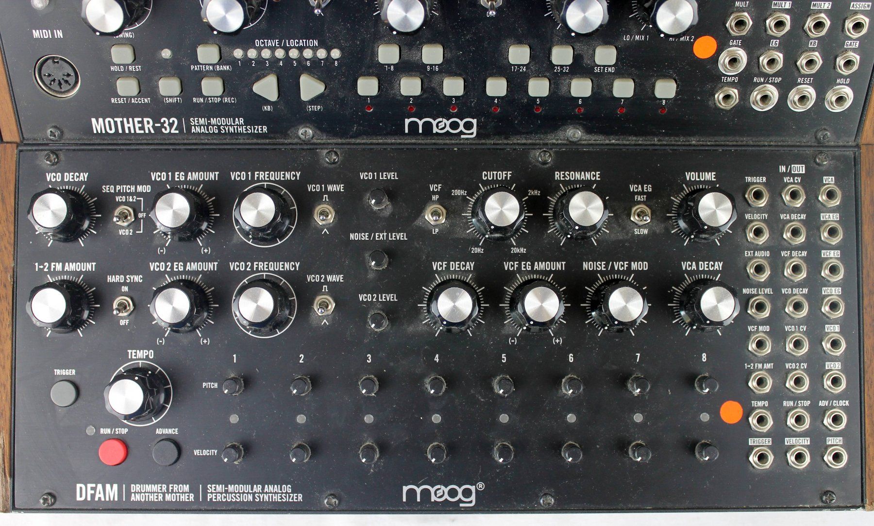 Moog Strumenti musicali: Moog Sound Studio Custom Synthesizer Module Bundle – Usato da Reinach BL venduto da bk_brockireinach 4