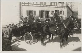 Bülach, Pferdekutsche, Hochzeit