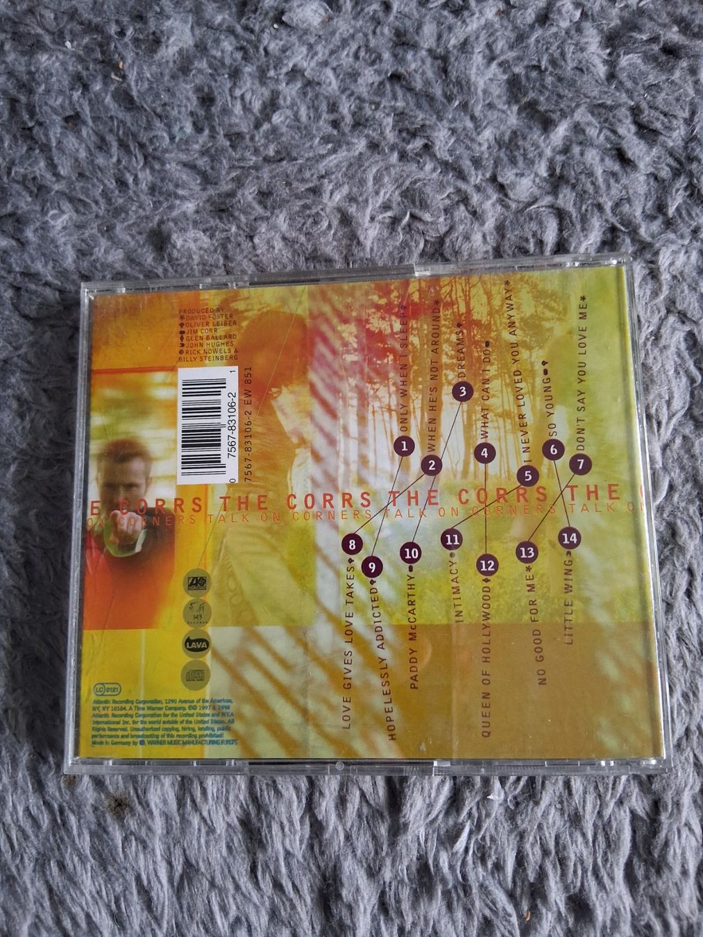 CD: THE CORRS     TALK ON CORNERS     CD – Usato da Wetzikon ZH venduto da Ramones01 1