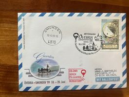 Ballonpost Österreich mit super Stempel 1999 Luxus  (V22)