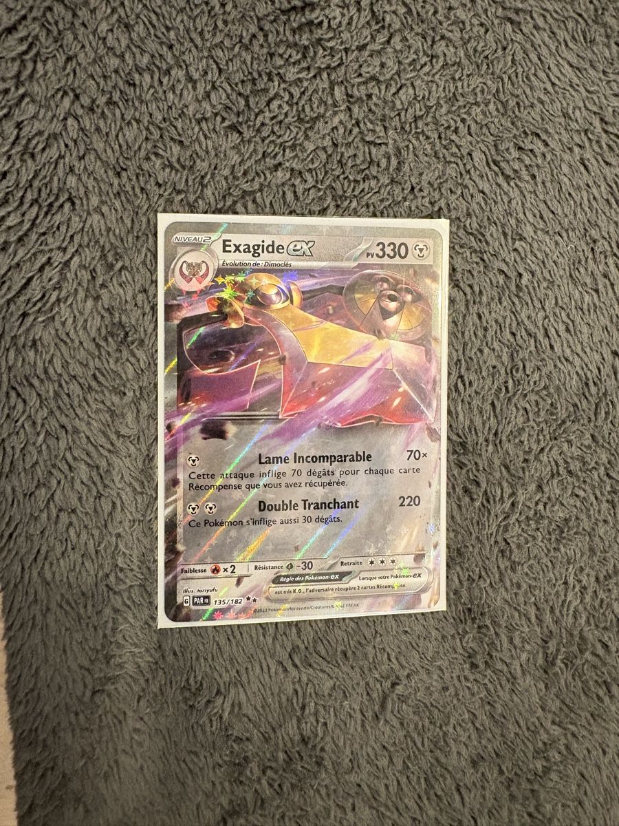 Pokémon Cartes à collectionner: Carte Pokémon Exagide EX  – Neuf (Voir description) à Cugy FR par K78